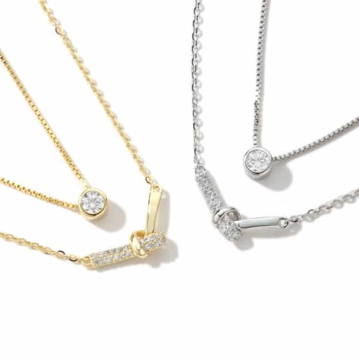 Tied in Light Necklace - Image 2