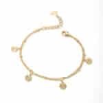 Rosette Charm Bracelet - Image 2