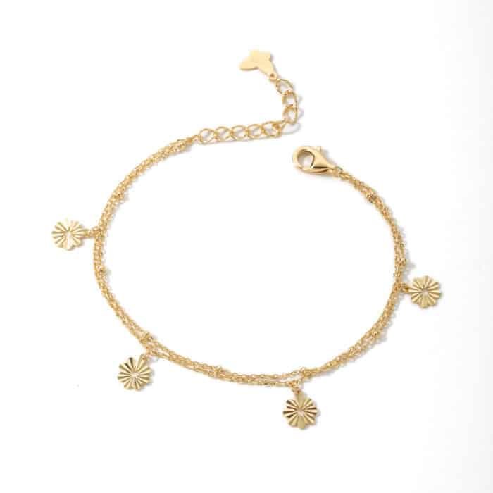 Rosette Charm Bracelet - Image 2